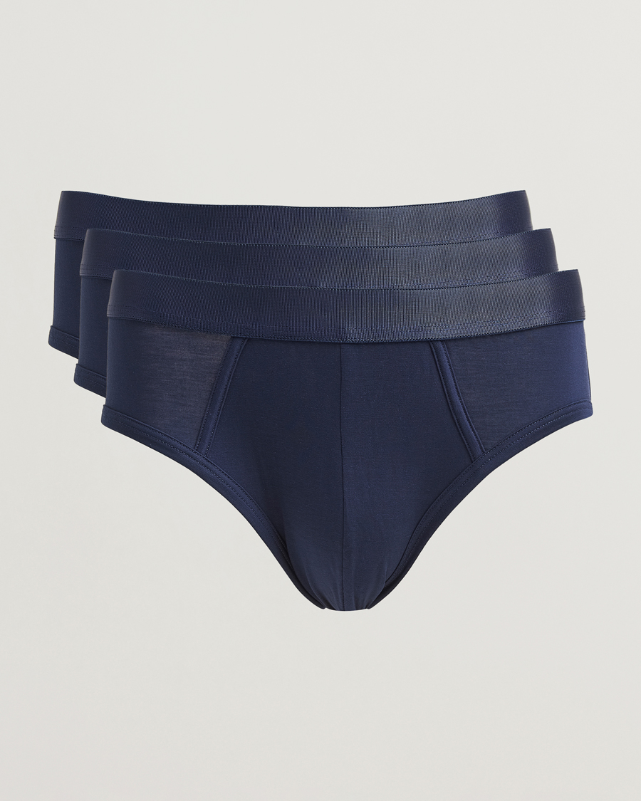 Homme | Sous-Vêtements Et Chaussettes | CDLP | 3-Pack Y-Brief Navy