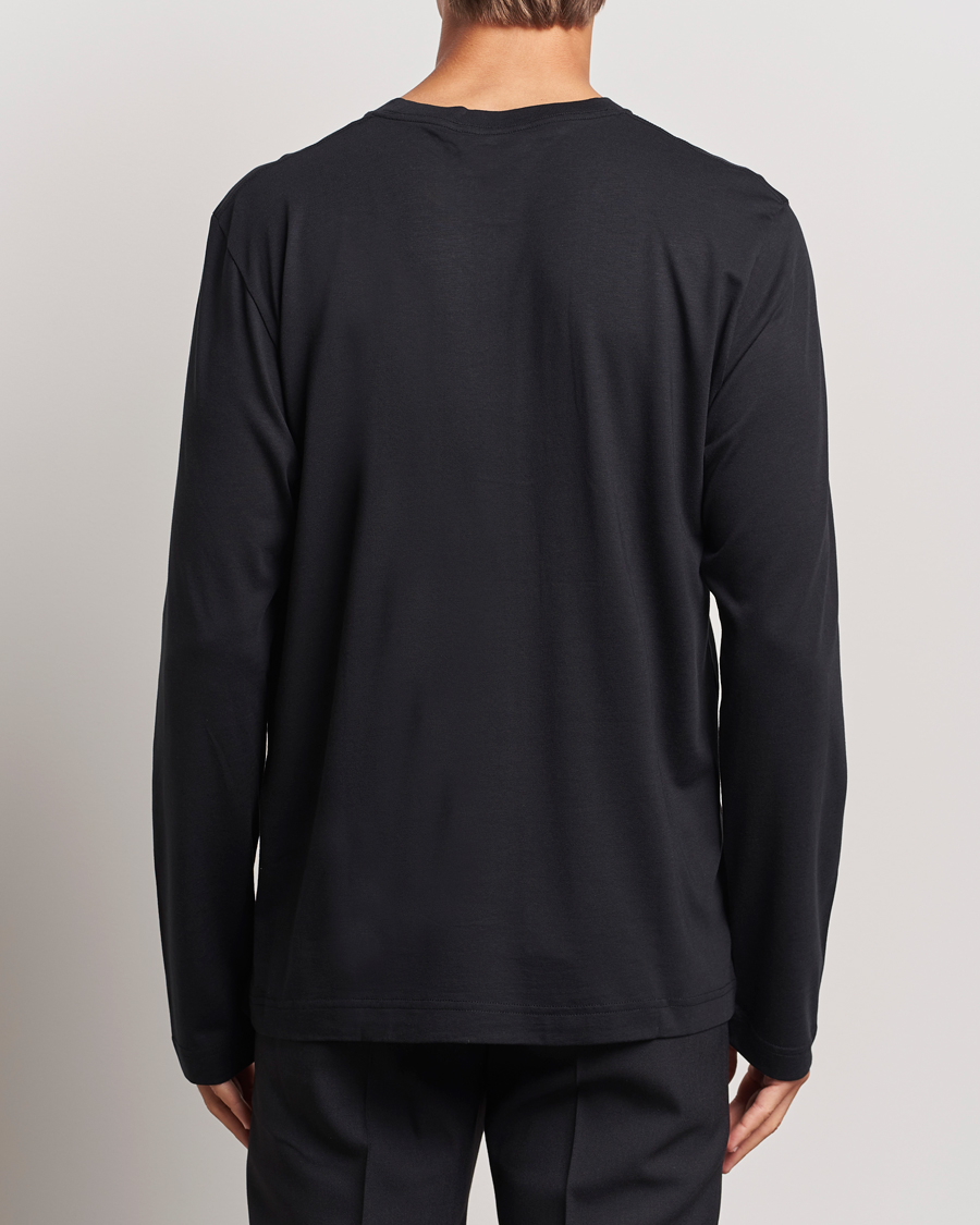 Homme | T-shirts | CDLP | Midweight Long Sleeve T-Shirt Black