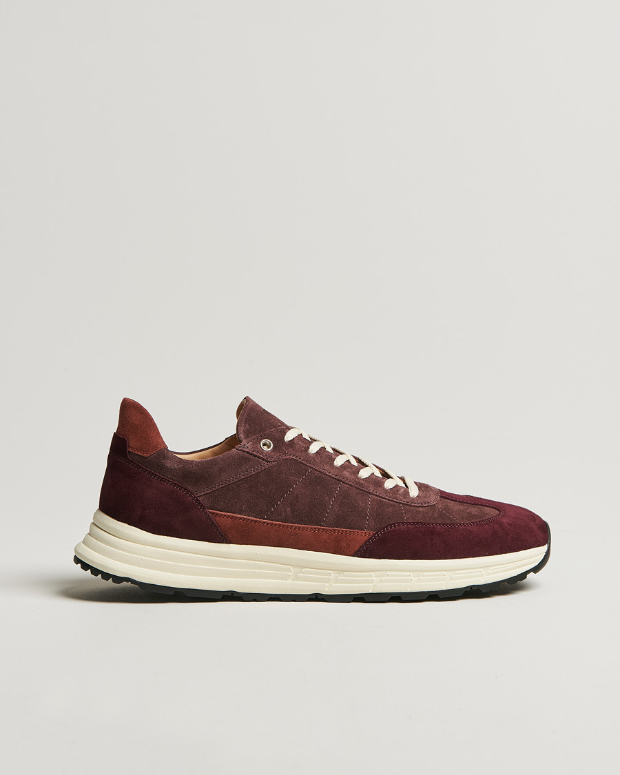 Homme | CQP Renna Suede Runner Burgundy | CQP | Renna Suede Runner Burgundy