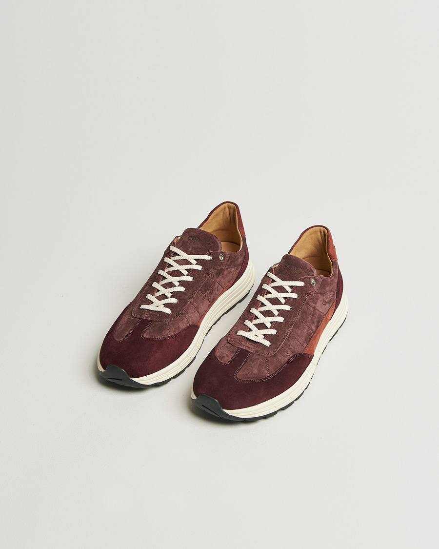Homme | CQP Renna Suede Runner Burgundy | CQP | Renna Suede Runner Burgundy