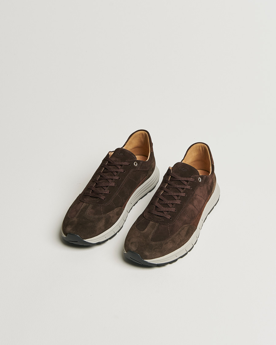 Homme | Baskets | CQP | Renna Suede Runner Dark Brown