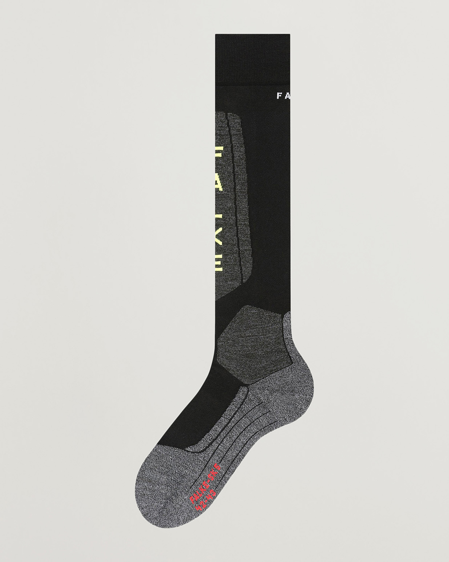 Homme | Sous-Vêtements Et Chaussettes | Falke Sport | SK5 Expert Skiing Knee High Socks Black