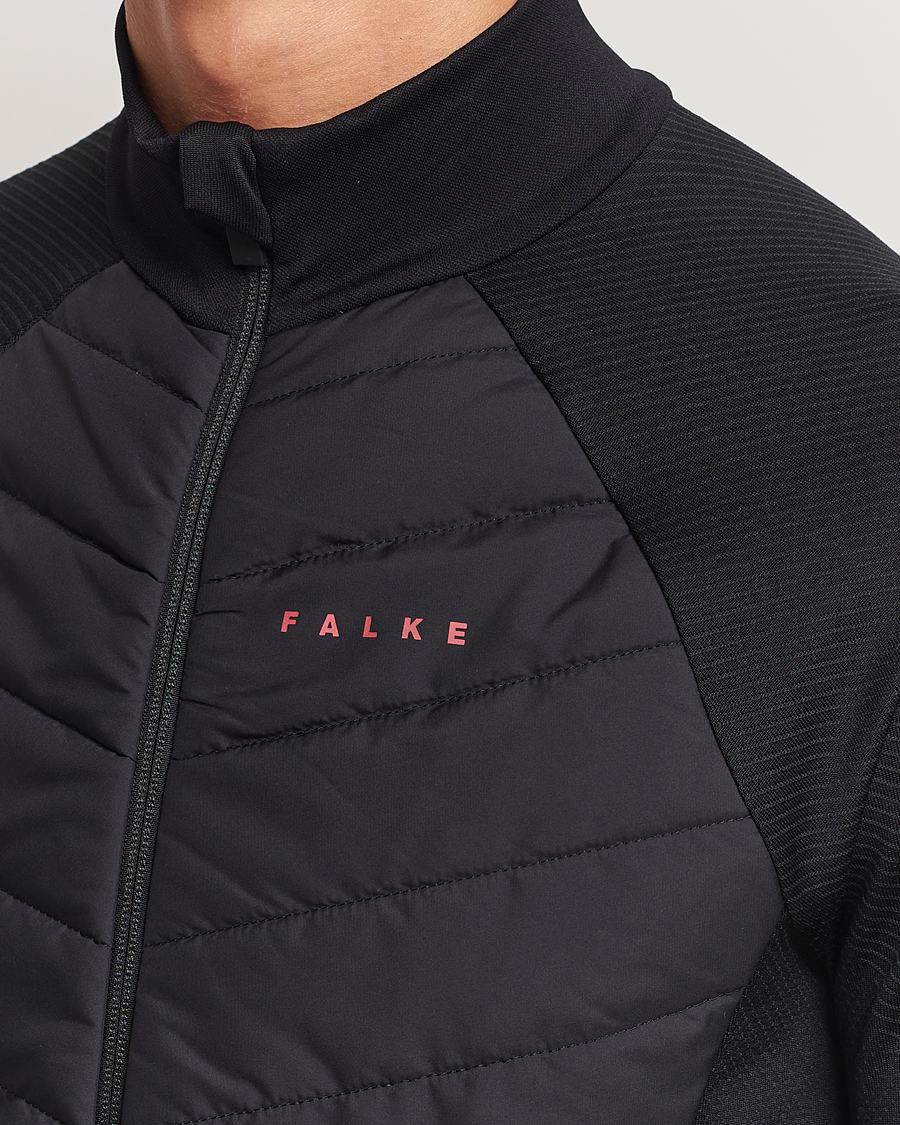 Homme | Pulls Et Tricots | Falke Sport | Running Jacket Black