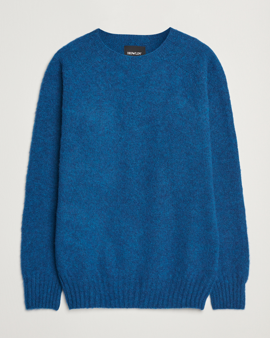 Homme | Pulls Et Tricots | Howlin' | Brushed Wool Sweater Dragonfly