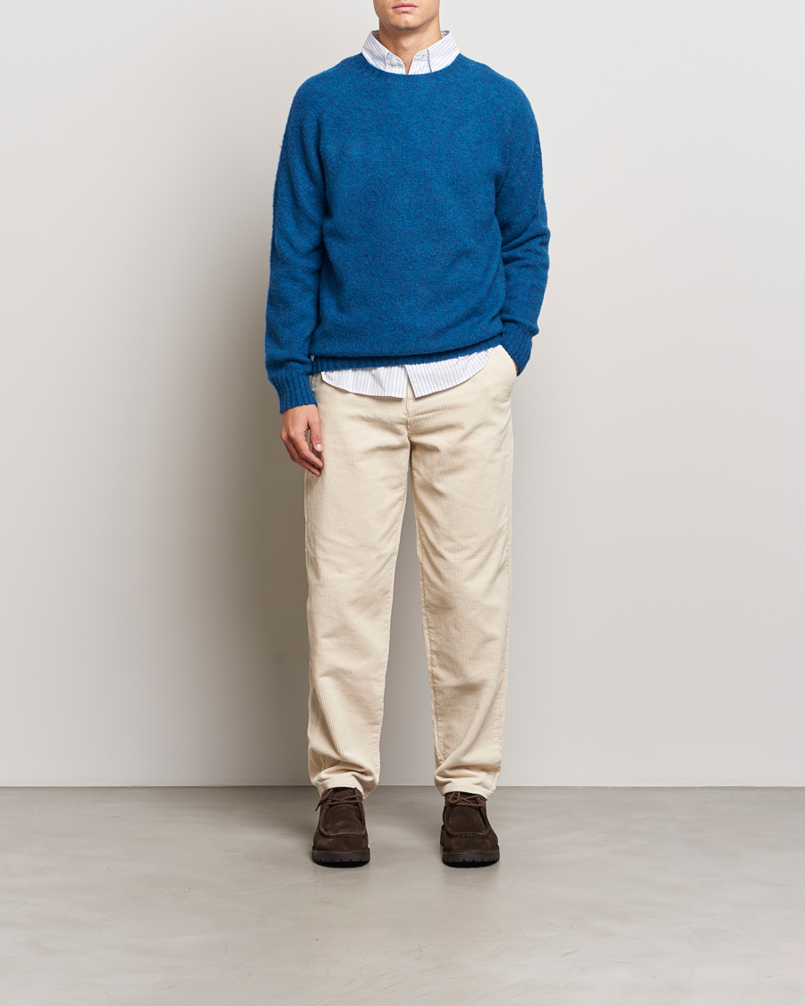 Homme | Pulls Et Tricots | Howlin' | Brushed Wool Sweater Dragonfly
