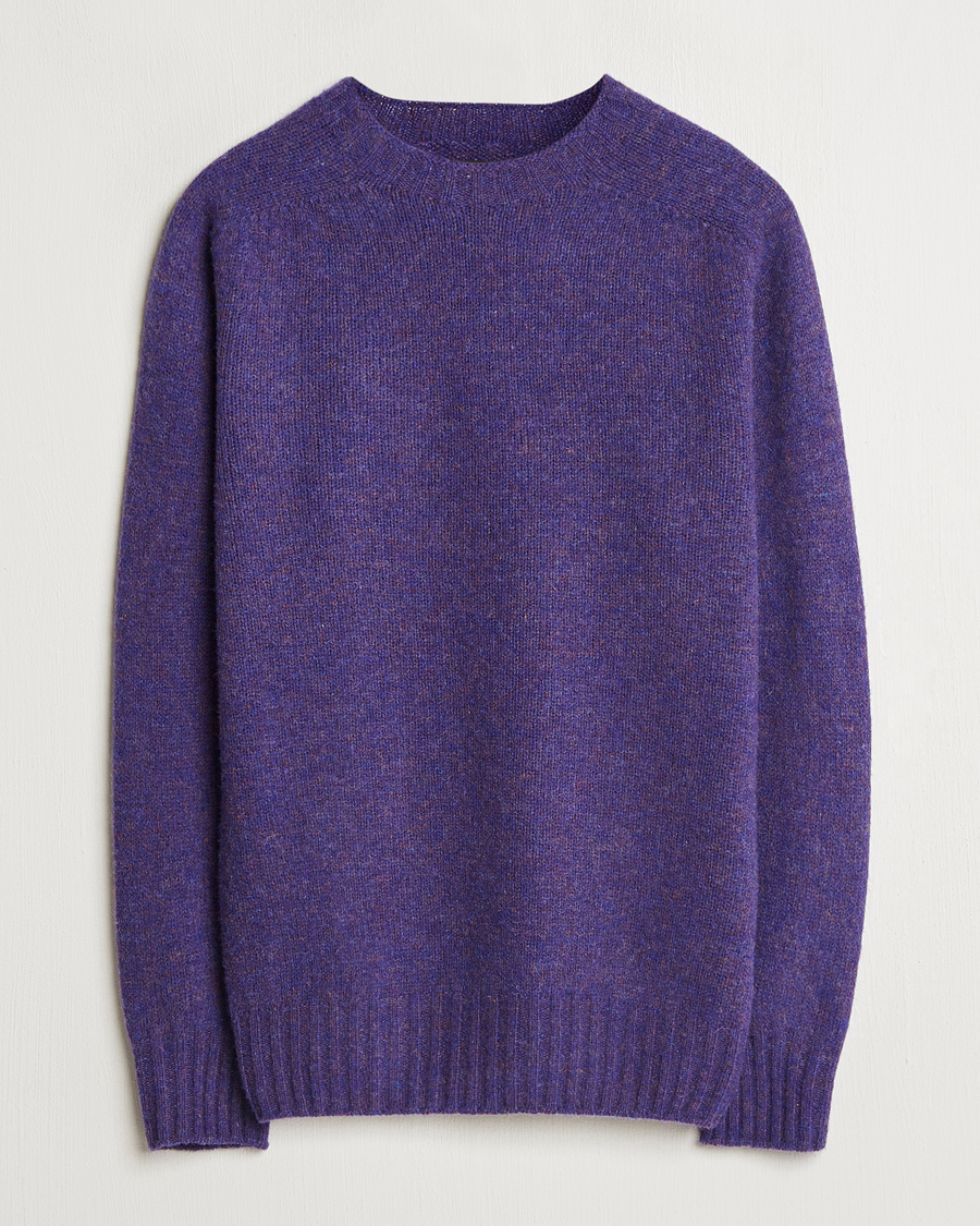 Homme | Pulls Et Tricots | Howlin' | Brushed Wool Sweater Lavender