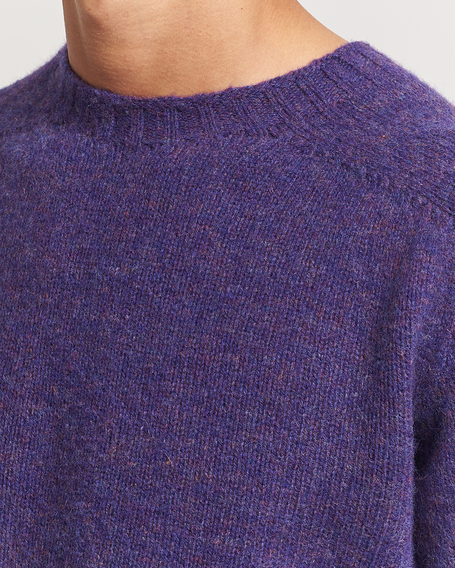 Homme | Pulls Et Tricots | Howlin' | Brushed Wool Sweater Lavender