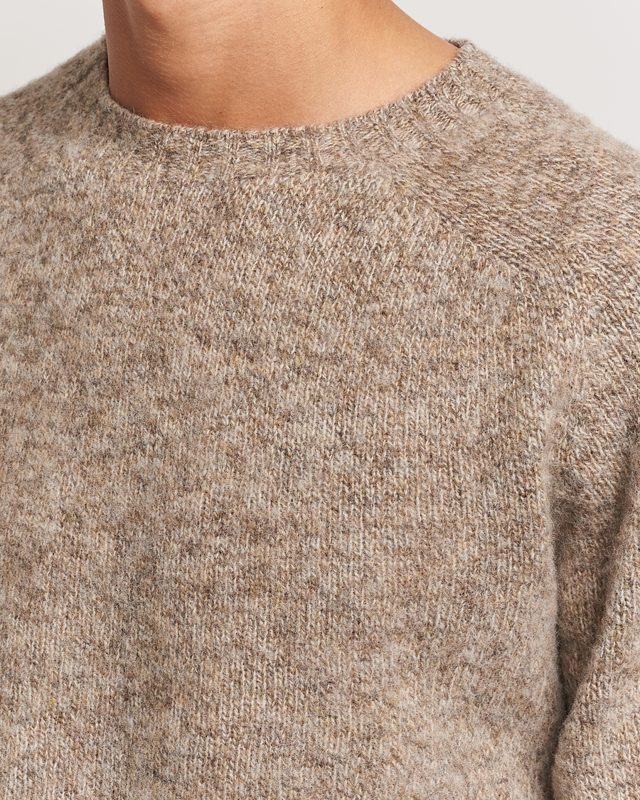 Homme | Pulls Et Tricots | Howlin' | Brushed Wool Sweater Mixed Shrooms