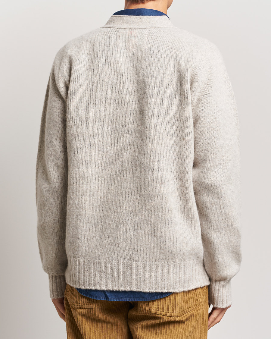 Homme | Pulls Et Tricots | Howlin' | Shaggy Bear Cardigan Cosmic Latte