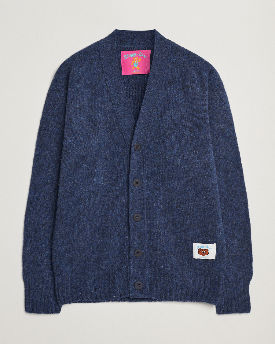 Homme | Pulls Et Tricots | Howlin' | Shaggy Bear Cardigan Denim