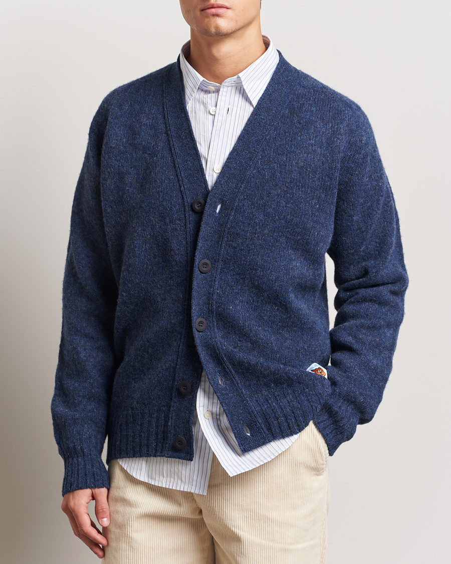 Homme | Pulls Et Tricots | Howlin' | Shaggy Bear Cardigan Denim