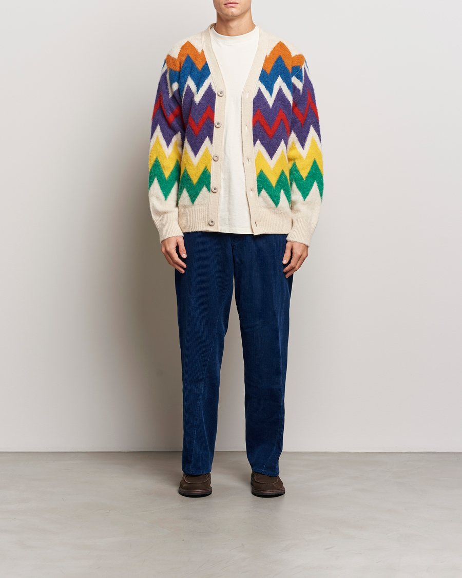 Homme | Pulls Et Tricots | Howlin' | Brushed Wool Cardigan Ecru