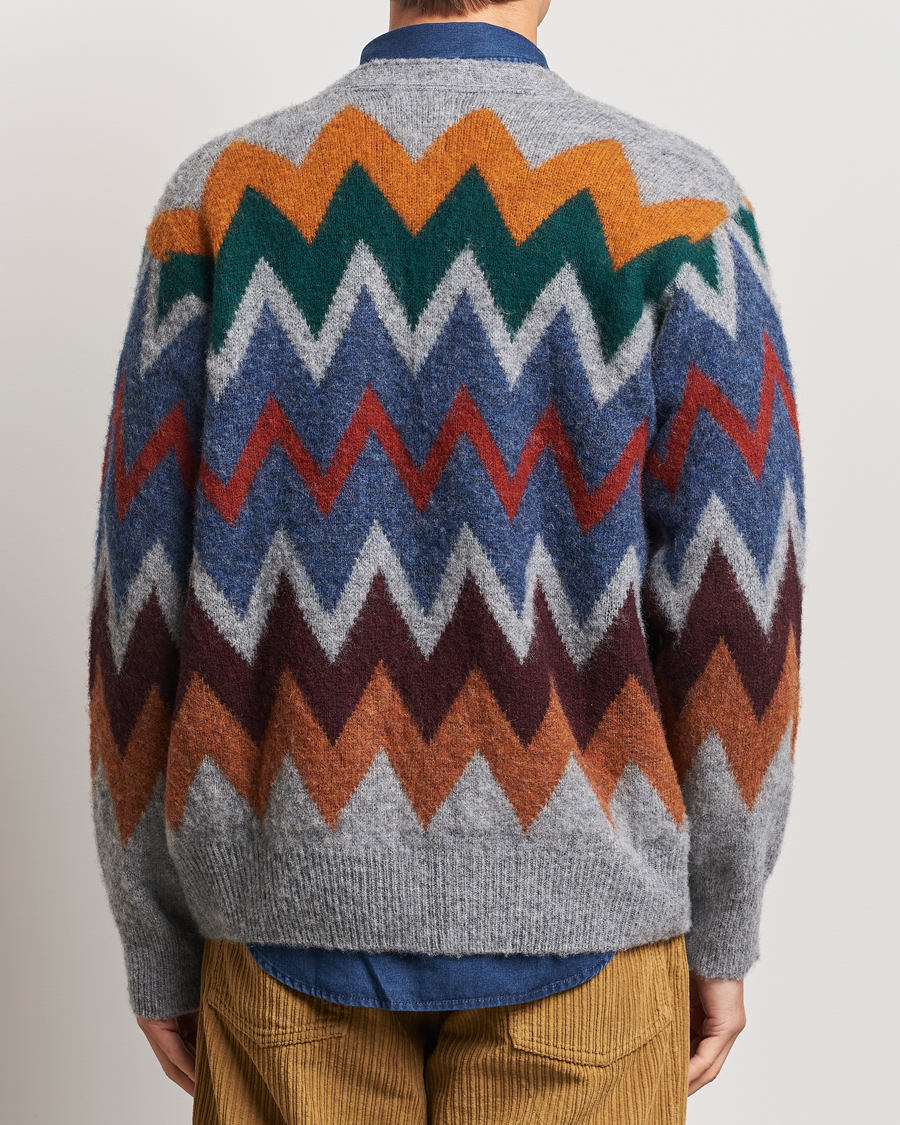 Homme | Pulls Et Tricots | Howlin' | Brushed Wool Cardigan Med Grey