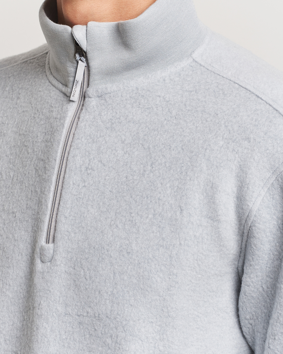 Homme | Pulls Et Tricots | Houdini | Alto Wool/Tencel Half Zip Cloudy Grey