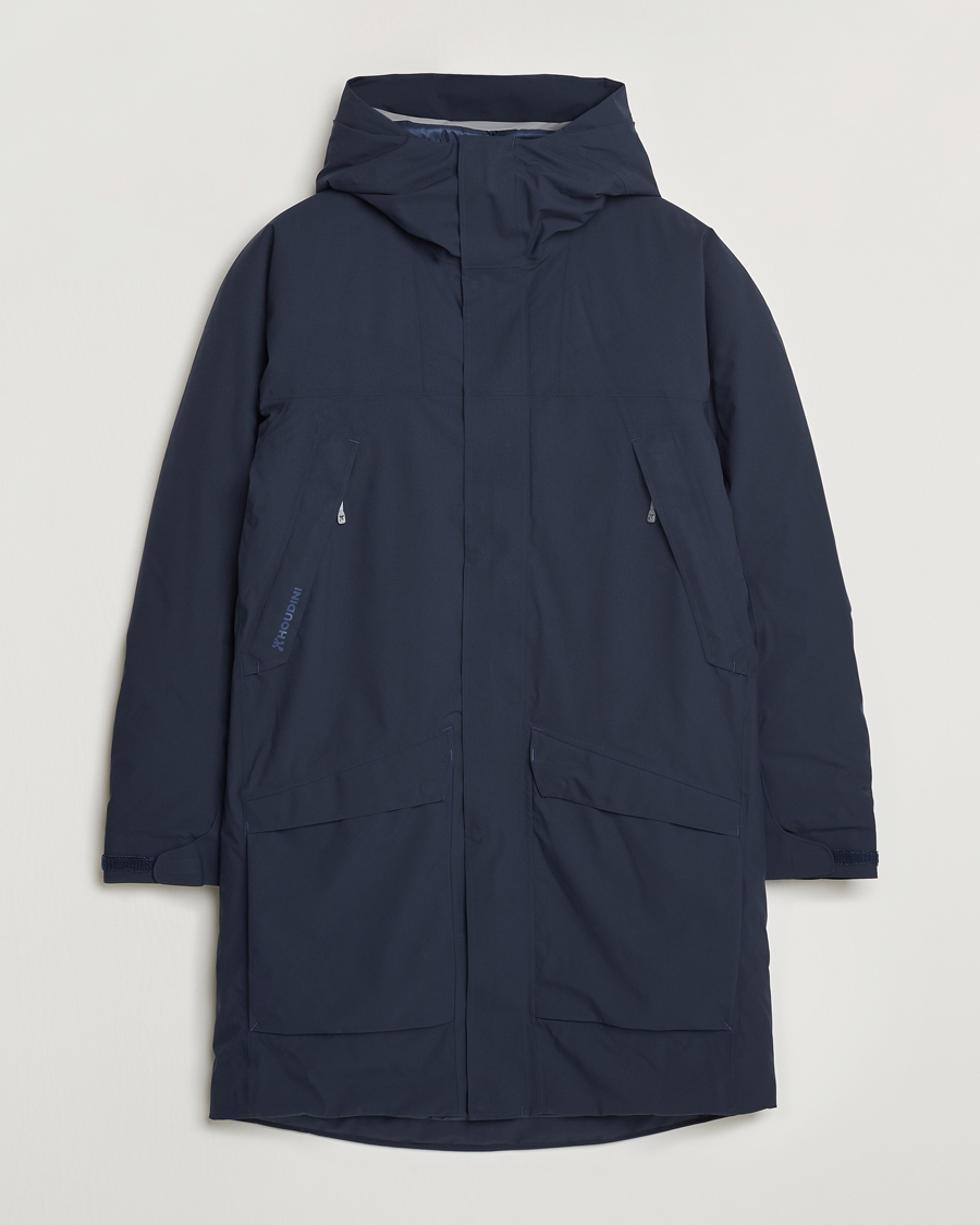 Homme | Manteaux Et Vestes | Houdini | Fall In Waterproof Primaloft Parka Blue Illusion