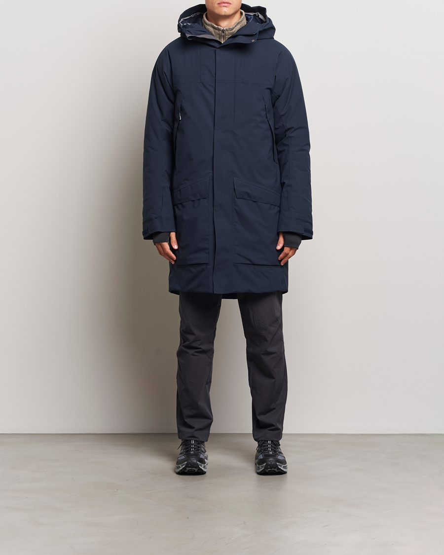 Homme | Manteaux Et Vestes | Houdini | Fall In Waterproof Primaloft Parka Blue Illusion