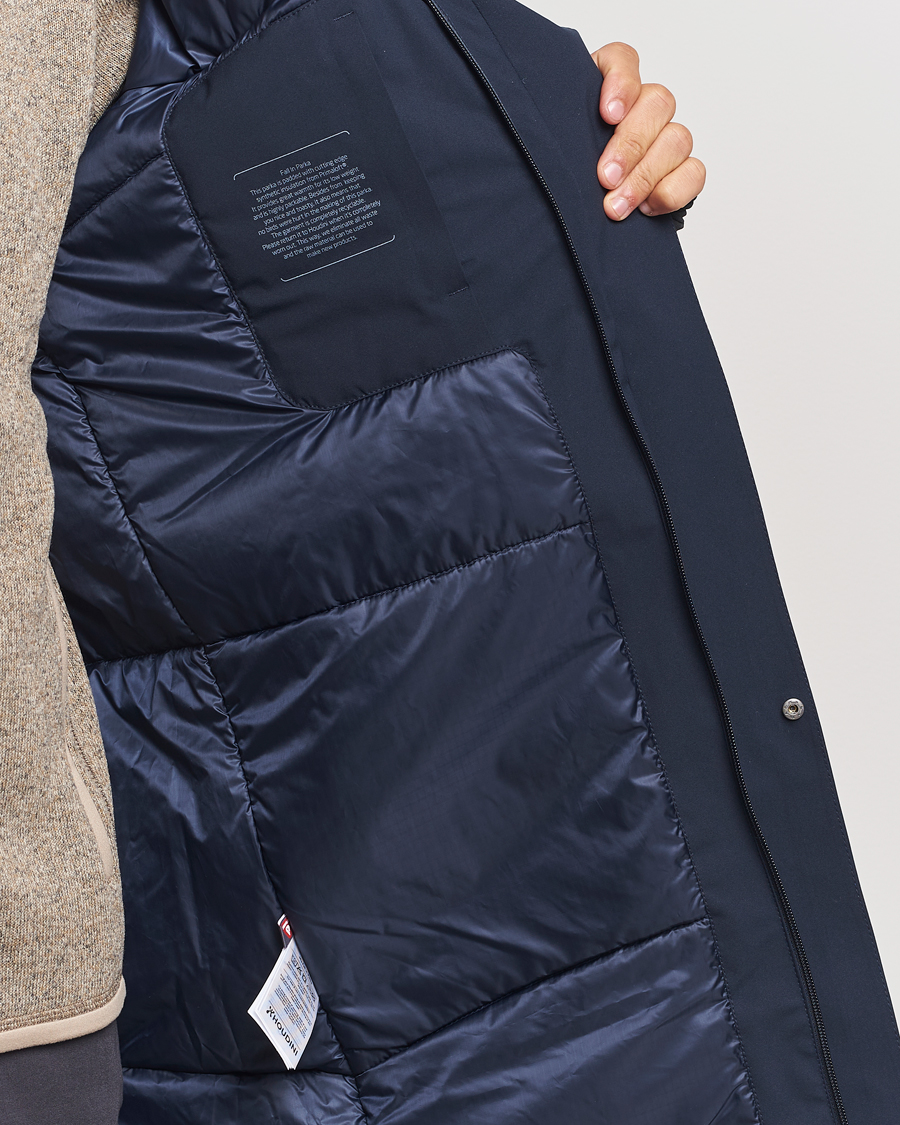 Homme | Manteaux Et Vestes | Houdini | Fall In Waterproof Primaloft Parka Blue Illusion