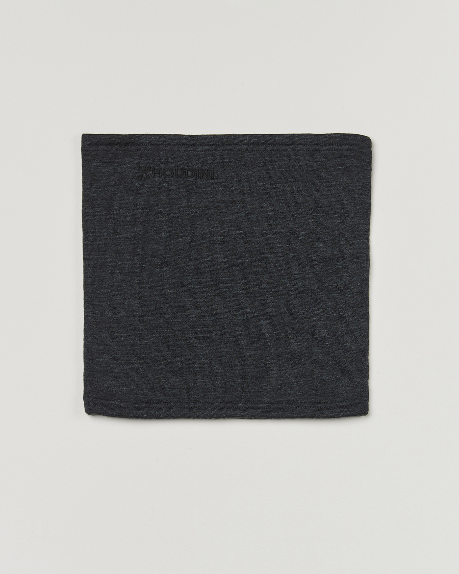 Homme | Écharpes | Houdini | Alto Wool/Tencel Neck Gaiter True Black