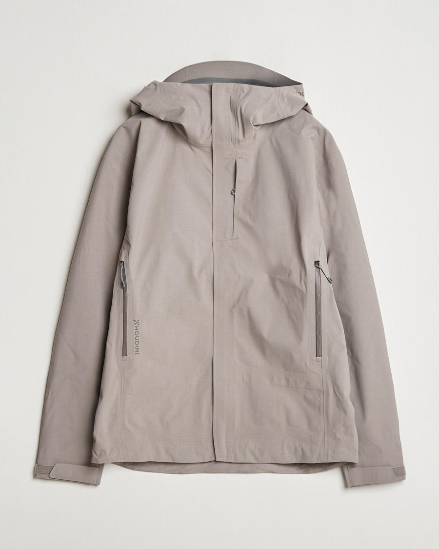 Homme | Manteaux Et Vestes | Houdini | Five To Nine Waterproof Shell Jacket Morning Haze