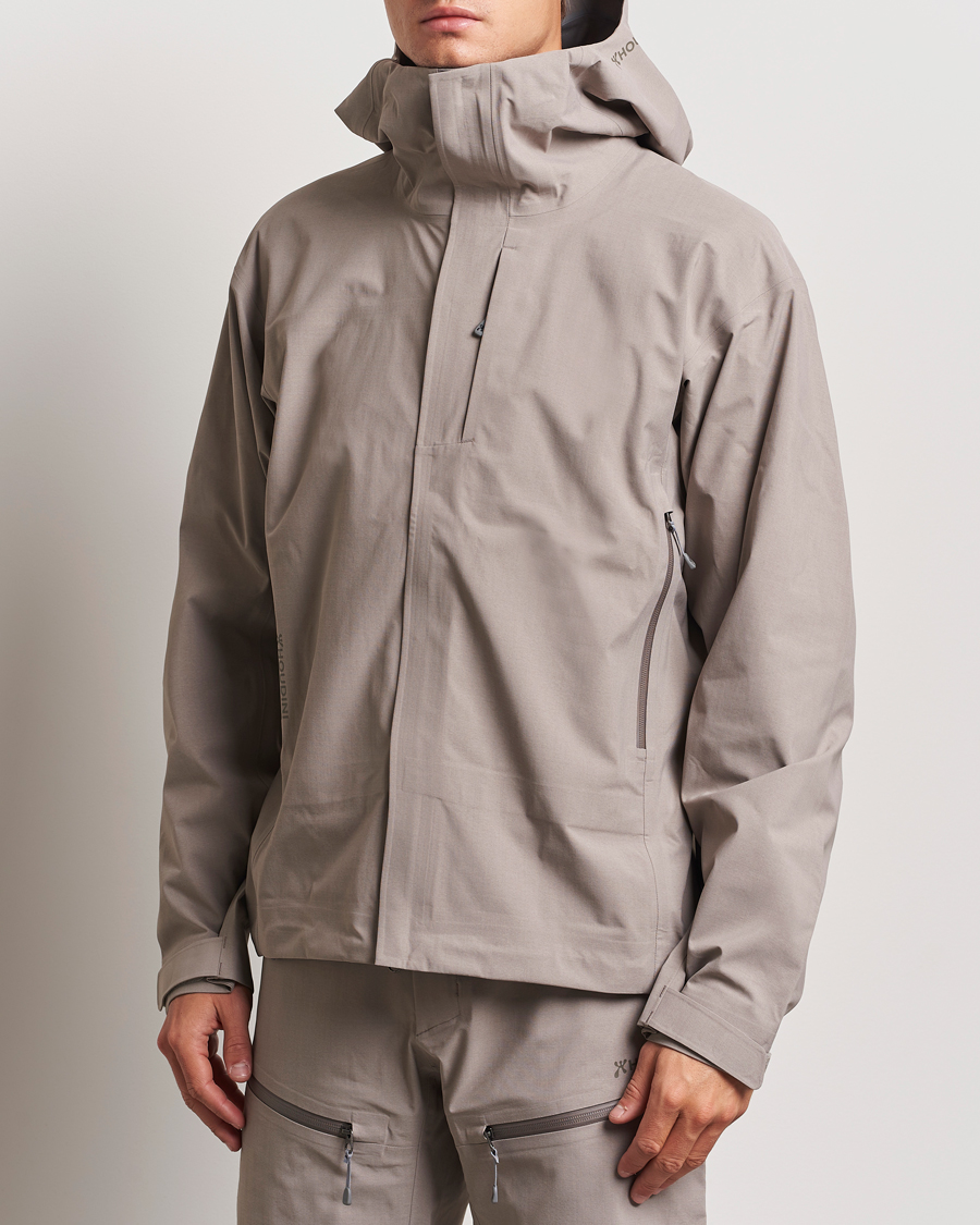 Homme | Manteaux Et Vestes | Houdini | Five To Nine Waterproof Shell Jacket Morning Haze