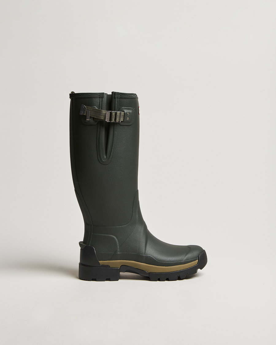 Homme | Couvre-Chaussures | Hunter | Boots Balmoral Side Adjustable Neo Boot Dark Olive