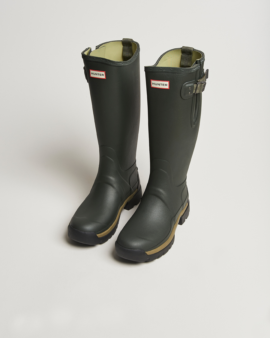 Homme | Couvre-Chaussures | Hunter | Boots Balmoral Side Adjustable Neo Boot Dark Olive