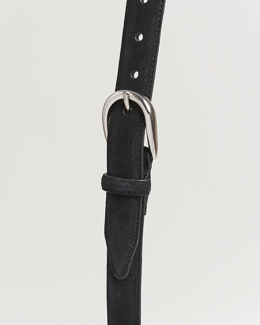 Homme | Loake 1880 Harry Suede Belt Black | Loake 1880 | Harry Suede Belt Black