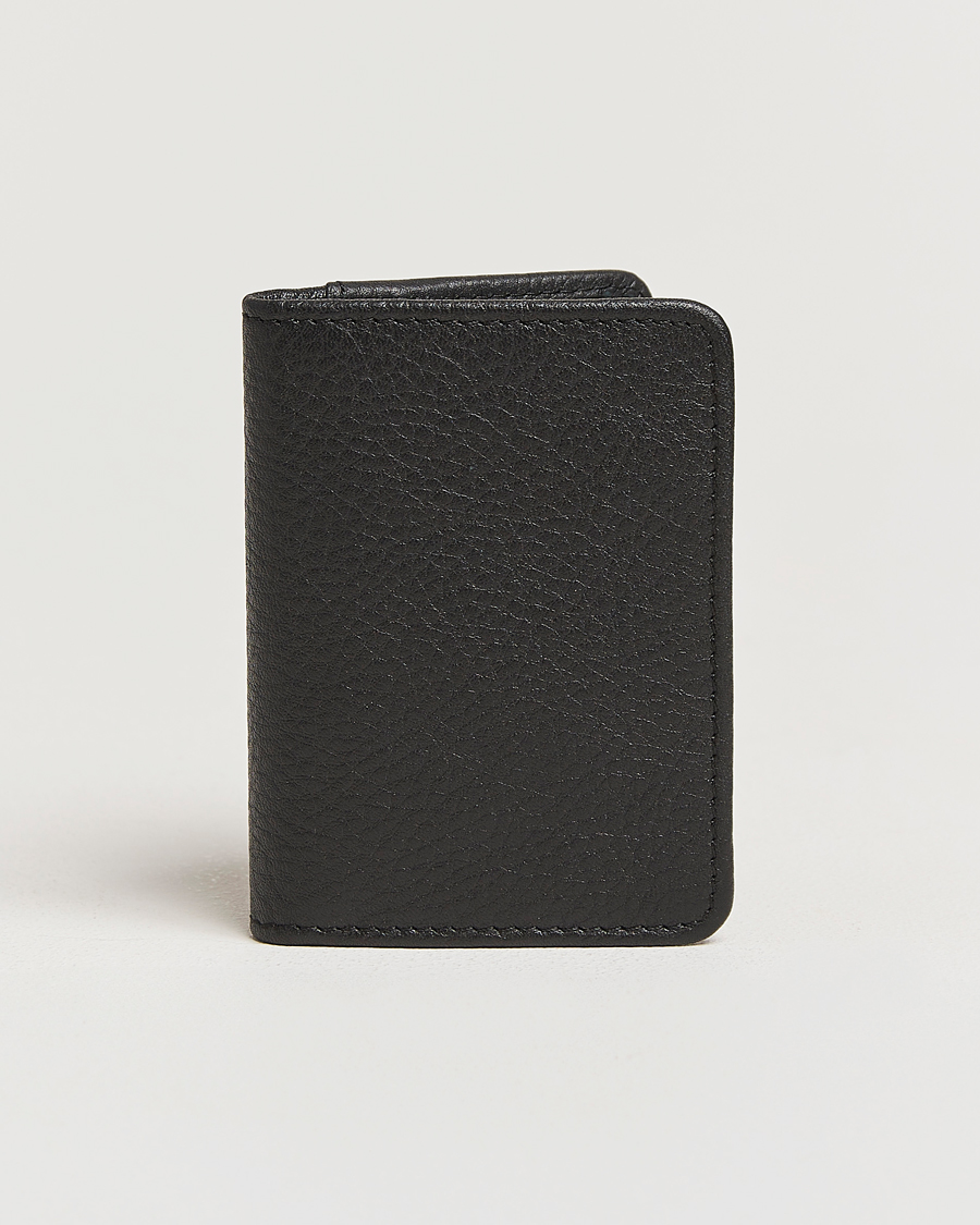 Homme | Loake 1880 Fenchurch Grained Leather Card Holder Black | Loake 1880 | Fenchurch Grained Leather Card Holder Black