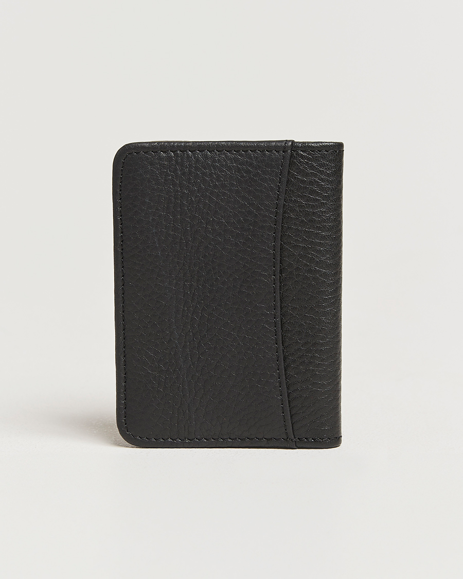 Homme | Loake 1880 Fenchurch Grained Leather Card Holder Black | Loake 1880 | Fenchurch Grained Leather Card Holder Black