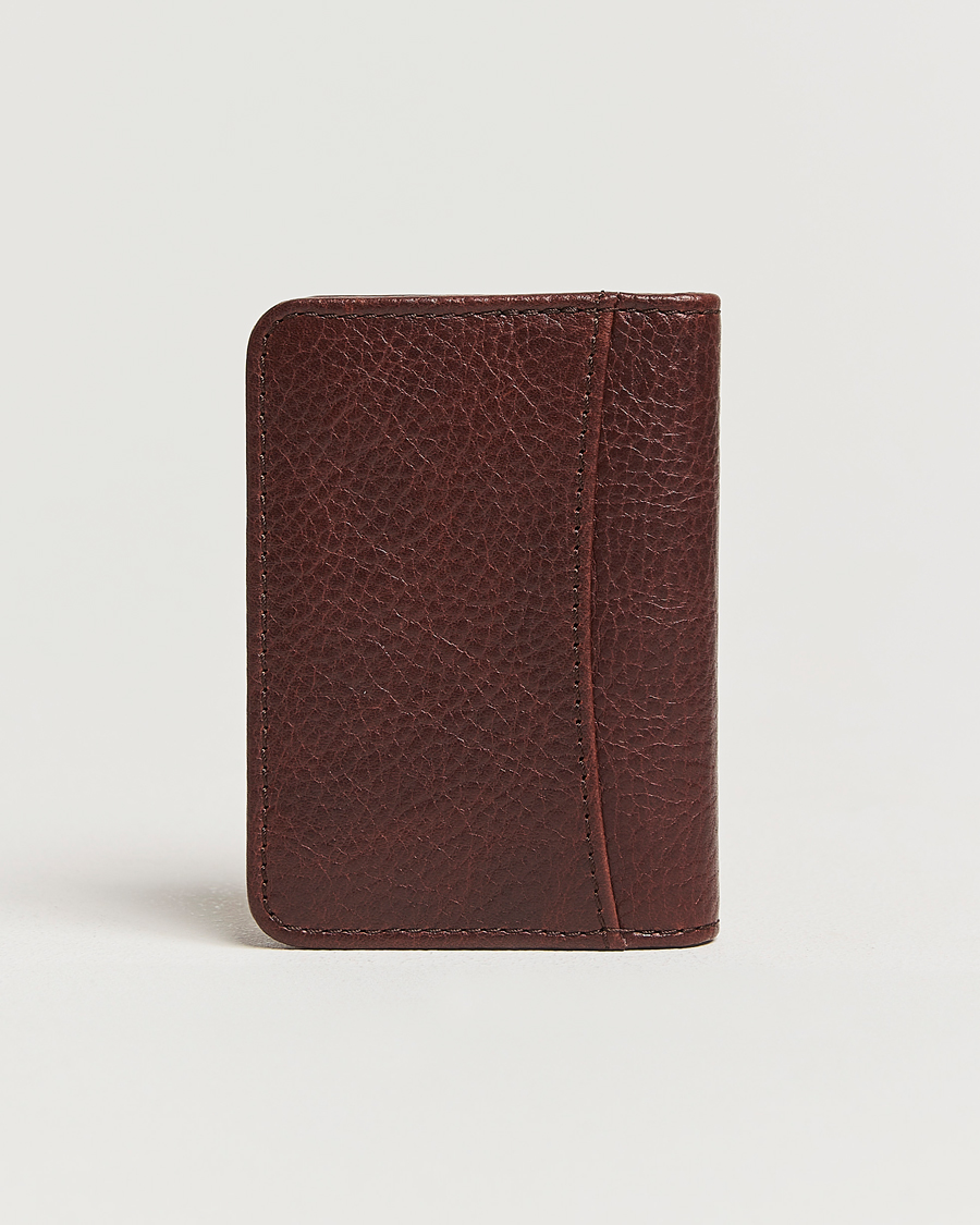 Homme | Portefeuilles | Loake Shoemakers | Fenchurch Grained Leather Card Holder Dark Brown