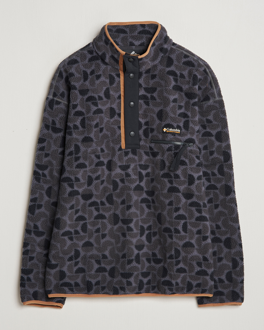 Homme | Pulls Et Tricots | Columbia | Helvetia Printed Half Snap Fleece Black