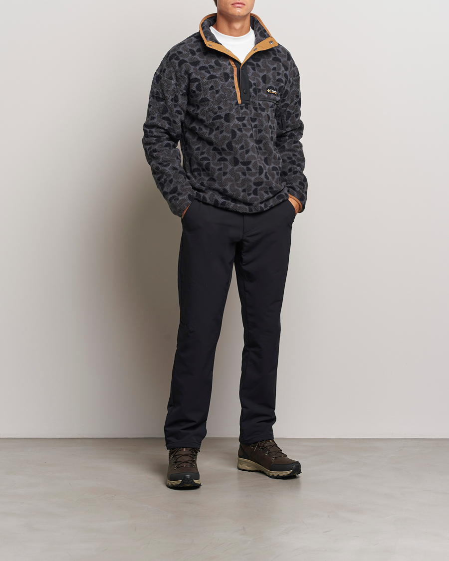 Homme | Pulls Et Tricots | Columbia | Helvetia Printed Half Snap Fleece Black