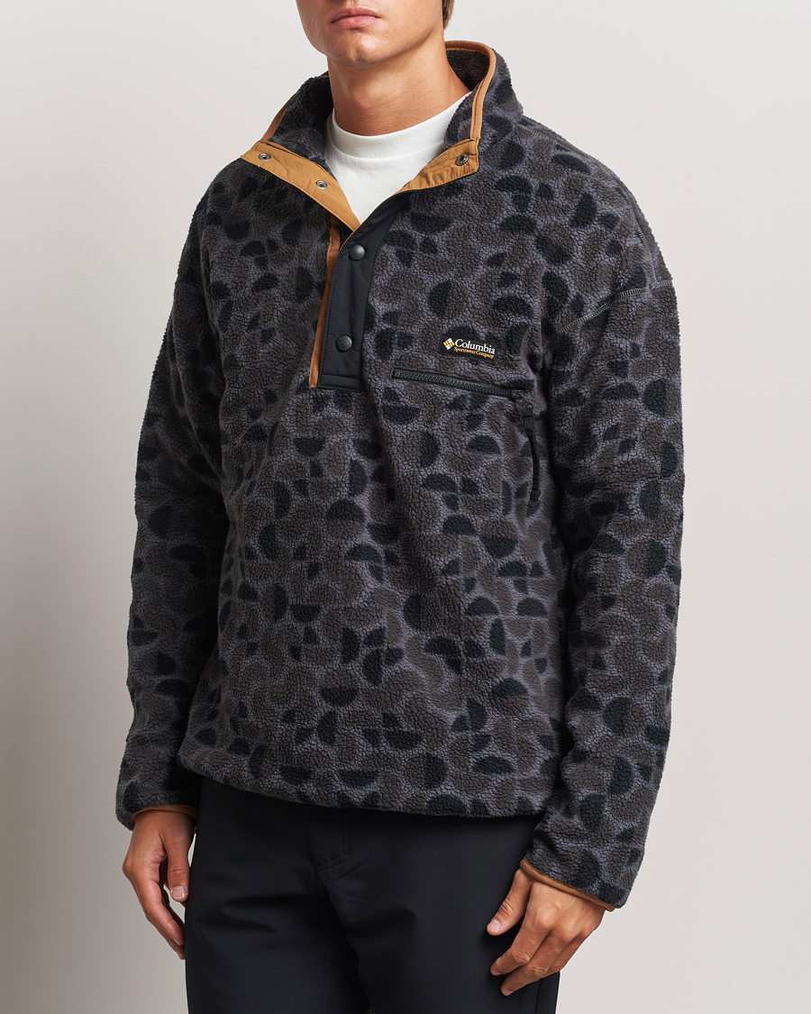 Homme | Pulls Et Tricots | Columbia | Helvetia Printed Half Snap Fleece Black