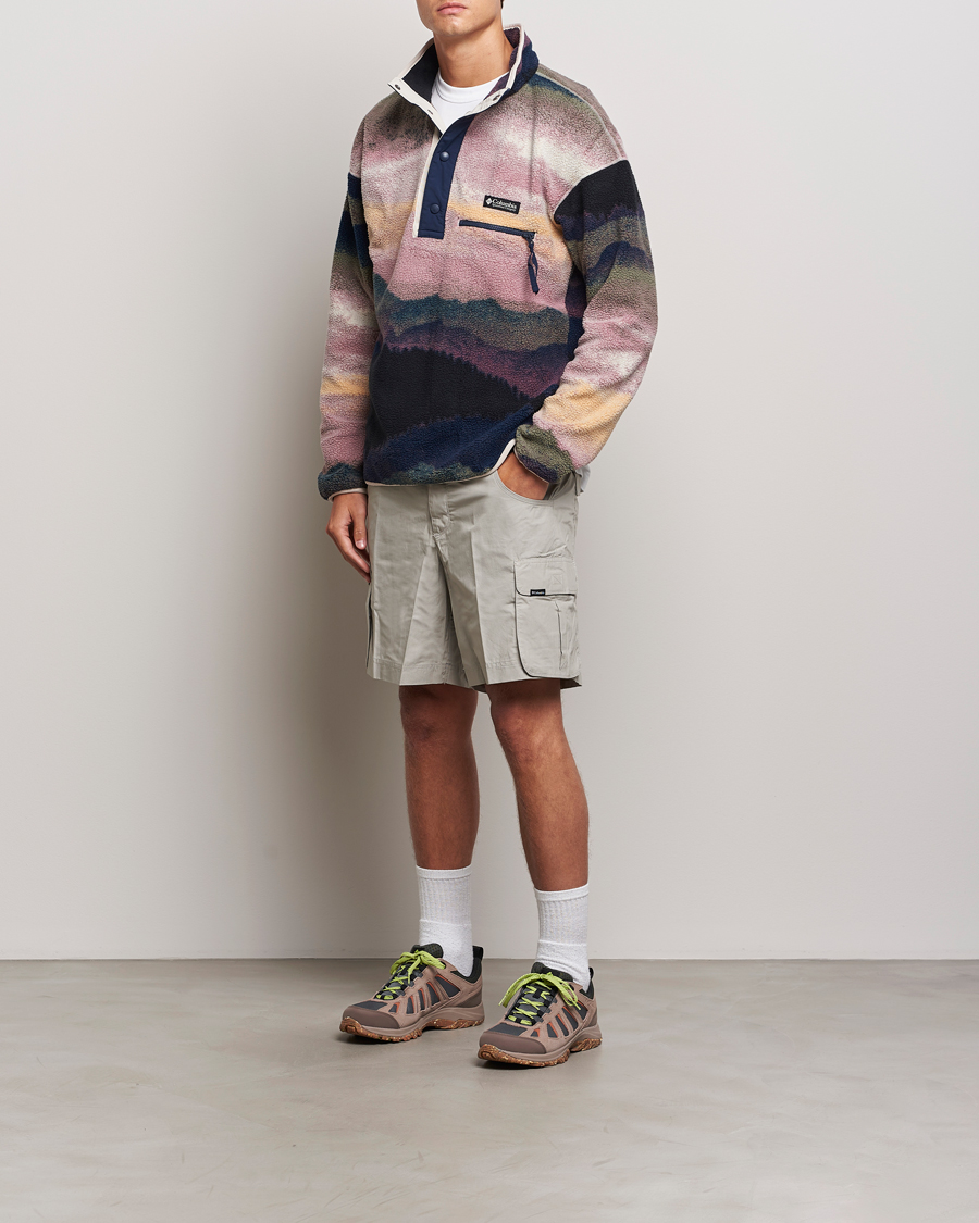 Homme | Pulls Et Tricots | Columbia | Helvetia Printed Half Snap Fleece Navy