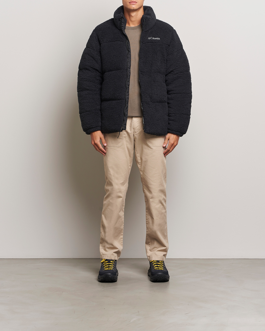 Homme | Manteaux Et Vestes | Columbia | Puffect Sherpa Jacket Black