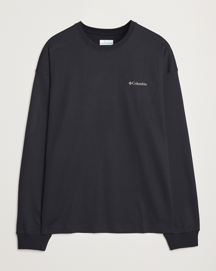 Homme | T-shirts | Columbia | Duxbery Relaxed Long Sleeve T-Shirt Black