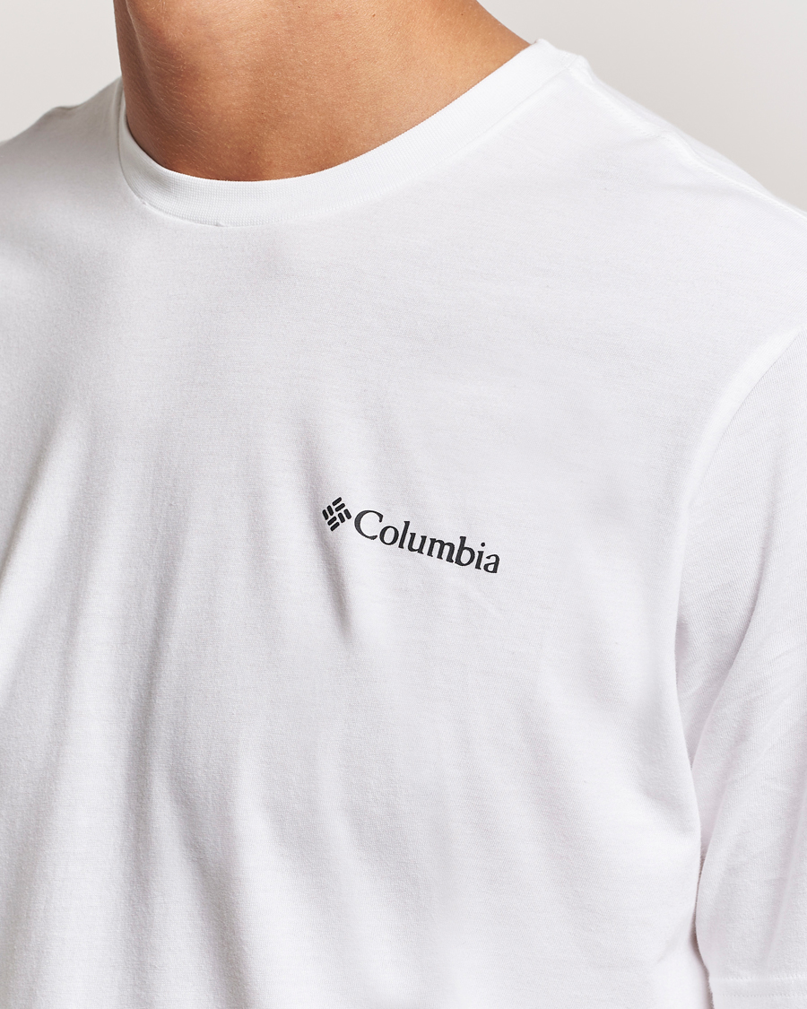 Homme | T-shirts | Columbia | Rockaway River Back T-Shirt White