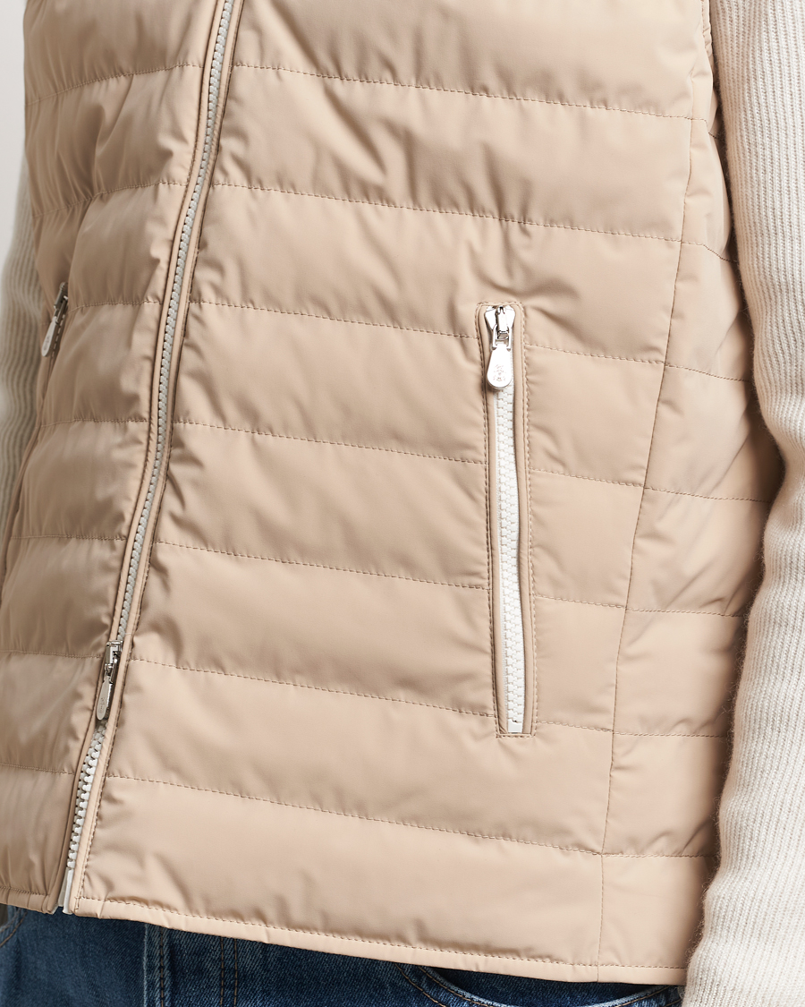 Homme | Manteaux Et Vestes | Brunello Cucinelli | Nylon Gilet Sand