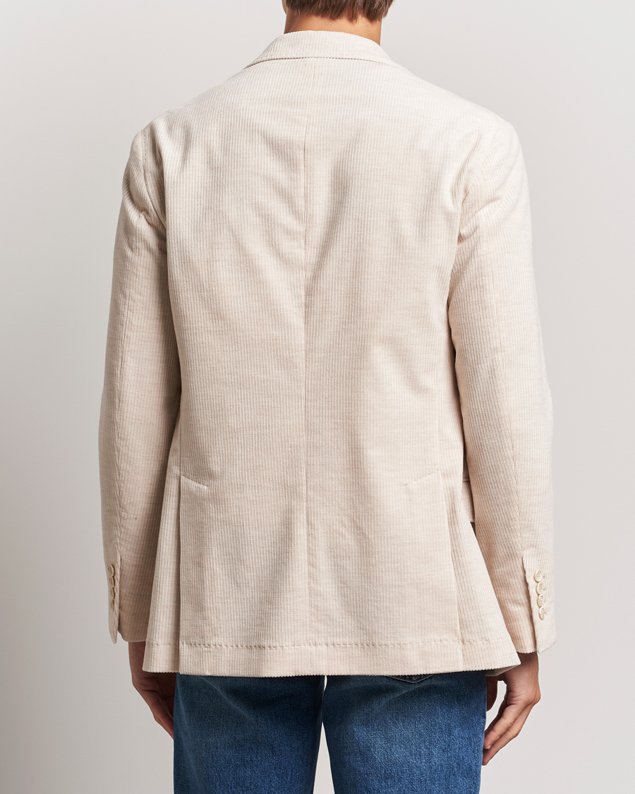 Homme | Blazers | Brunello Cucinelli | Double Breasted Cashmere Corduroy Blazer Sand