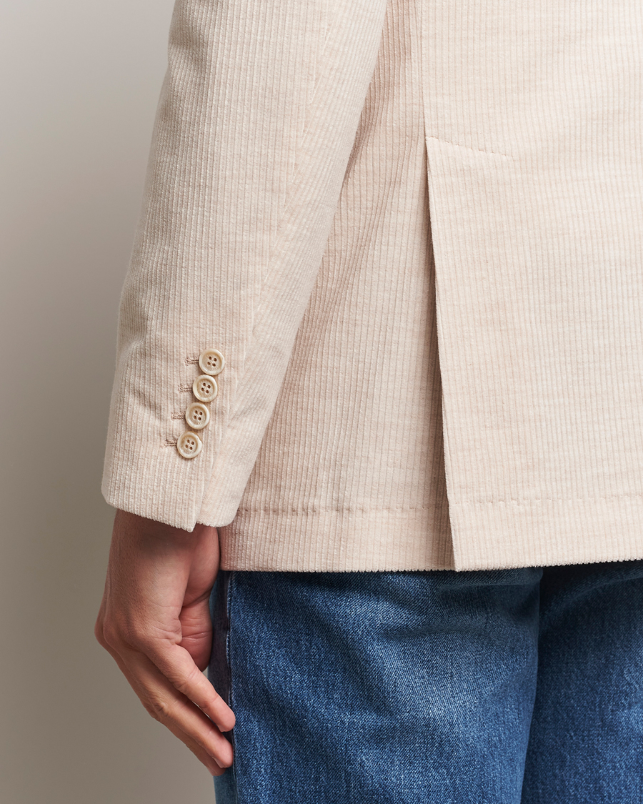 Homme | Blazers | Brunello Cucinelli | Double Breasted Cashmere Corduroy Blazer Sand