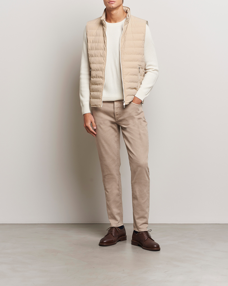 Homme | Pantalons | Brunello Cucinelli | Traditional Fit 5-Pocket Pants Beige