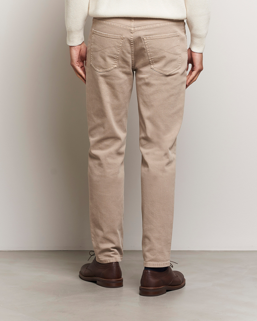 Homme | Pantalons | Brunello Cucinelli | Traditional Fit 5-Pocket Pants Beige