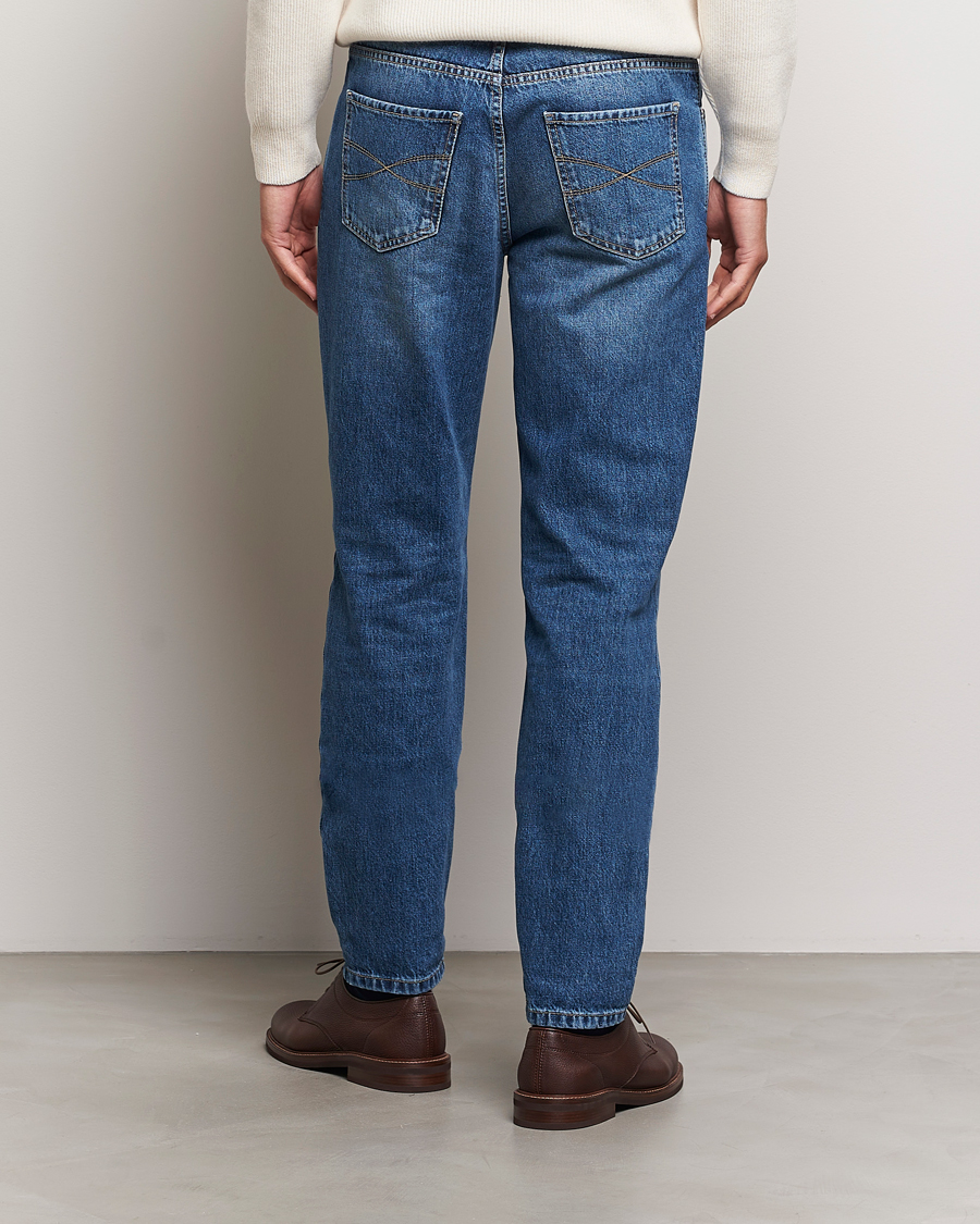 Homme | Jeans | Brunello Cucinelli | Traditional Fit Jeans Stone Wash