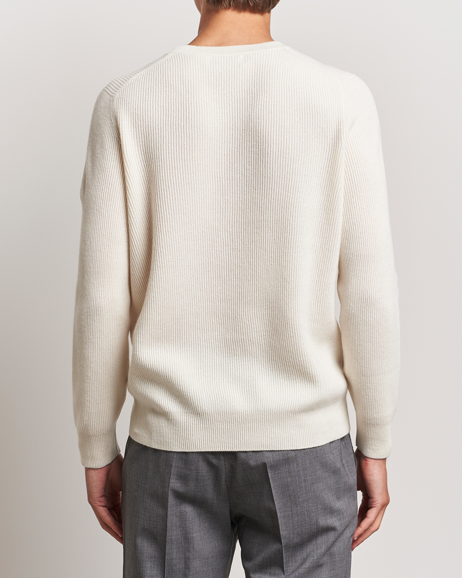 Homme | Pulls Et Tricots | Brunello Cucinelli | Cashmere Rib Crew Neck Sweater Panama