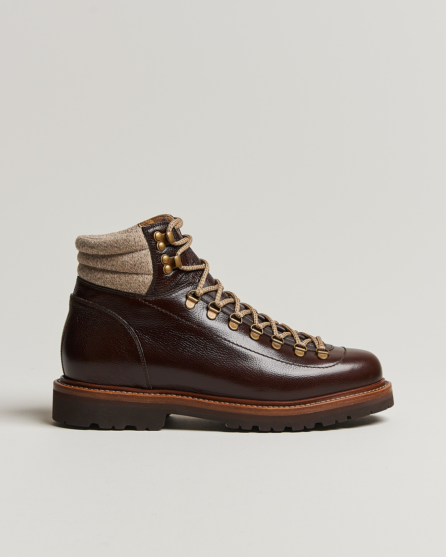 Homme | Brunello Cucinelli Winter Boots Dark Brown Calf | Brunello Cucinelli | Winter Boots Dark Brown Calf