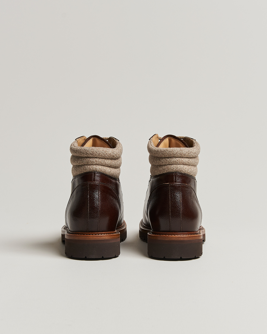 Homme | Brunello Cucinelli Winter Boots Dark Brown Calf | Brunello Cucinelli | Winter Boots Dark Brown Calf