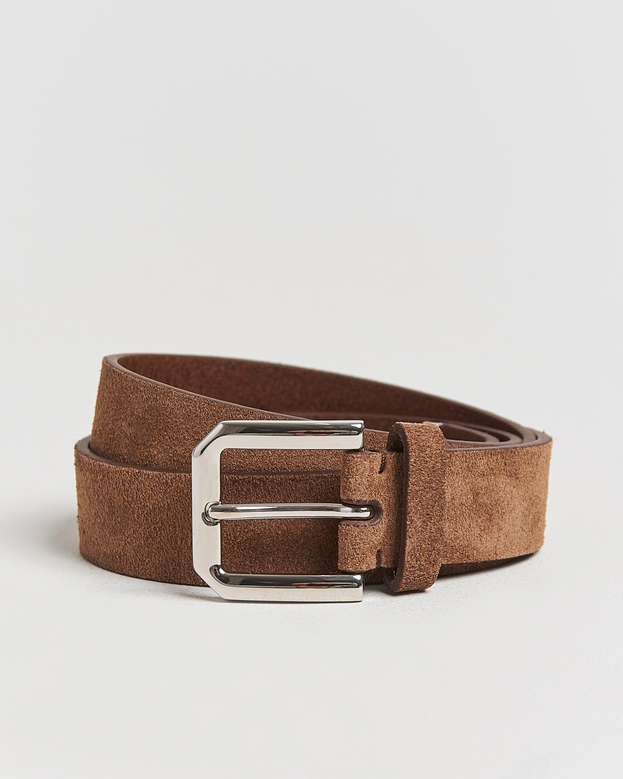Homme | Brunello Cucinelli Suede Belt Brown | Brunello Cucinelli | Suede Belt Brown