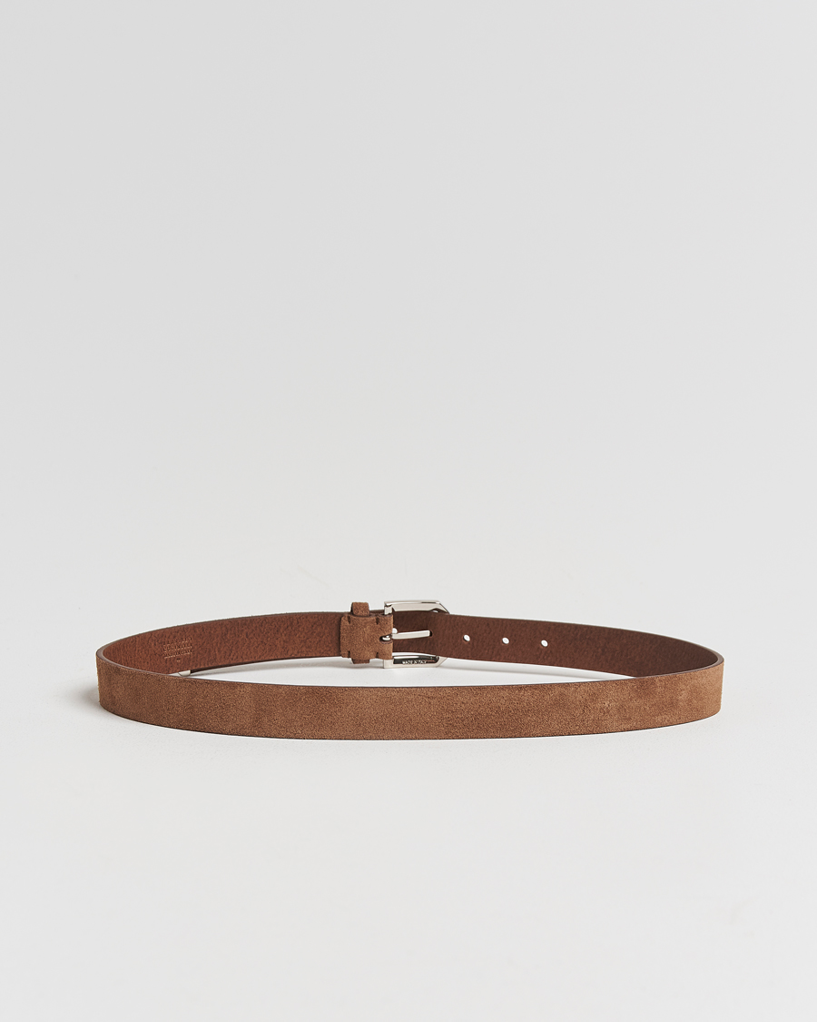 Homme | Brunello Cucinelli Suede Belt Brown | Brunello Cucinelli | Suede Belt Brown