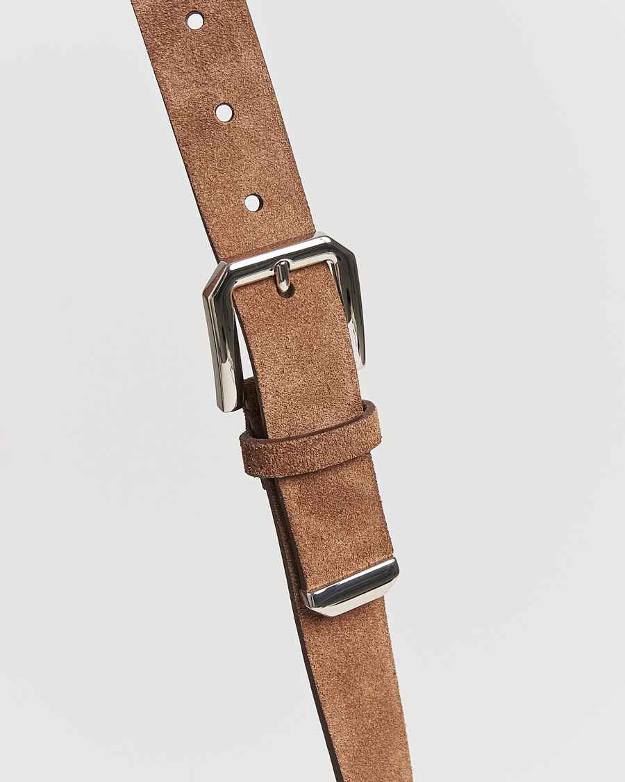 Homme | Brunello Cucinelli Suede Belt Brown | Brunello Cucinelli | Suede Belt Brown