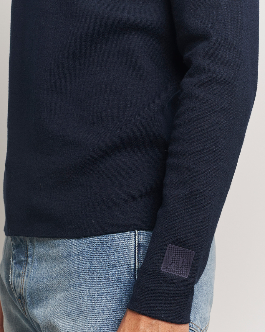 Homme | Pulls Et Tricots | C.P. Company | Metropolis Cotton Crew Neck Navy